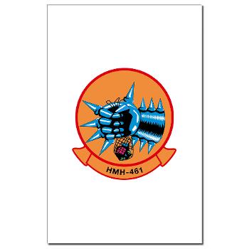 MHS461 - M01 - 02 - Marine Heavy Helicopter Squadron 461 (HMH-461) - Mini Poster Print
