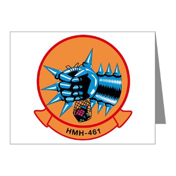 MHS461 - M01 - 02 - Marine Heavy Helicopter Squadron 461 (HMH-461) - Note Cards (Pk of 20)