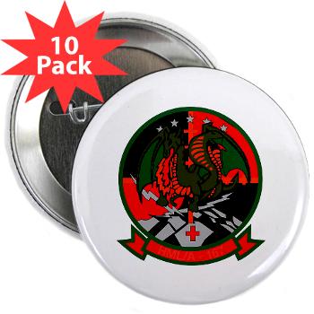 MLAHS167 - M01 - 01 - Marine Light Attack Helicopter Squadron 167 (HMLA-167) 2.25" Button (10 pack)