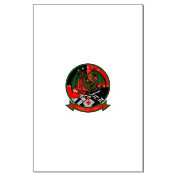 MLAHS167 - M01 - 02 - Marine Light Attack Helicopter Squadron 167 (HMLA-167) Large Poster