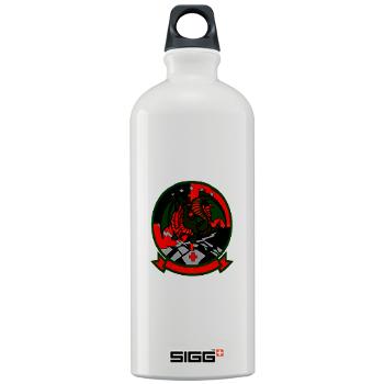 MLAHS167 - M01 - 03 - Marine Light Attack Helicopter Squadron 167 (HMLA-167) Sigg Water Bottle 1.0L