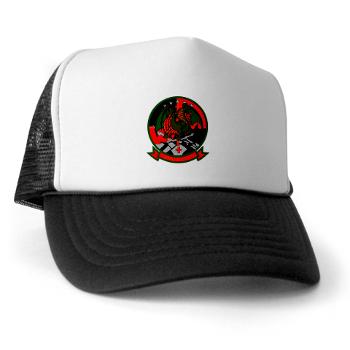 MLAHS167 - A01 - 02 - Marine Light Attack Helicopter Squadron 167 (HMLA-167) Trucker Hat - Click Image to Close