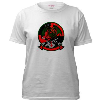 MLAHS167 - A01 - 04 - Marine Light Attack Helicopter Squadron 167 (HMLA-167) Women's T-Shirt - Click Image to Close
