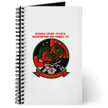 MLAHS167 - M01 - 02 - Marine Light Attack Helicopter Squadron 167 (HMLA-167) with Text Journal