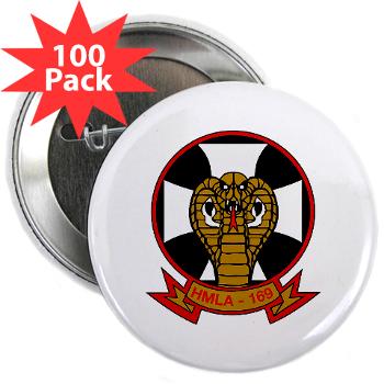 MLAHS169 - M01 - 01 - Marine Light Attack Helicopter Squadron 169 - 2.25" Button (100 pack) - Click Image to Close