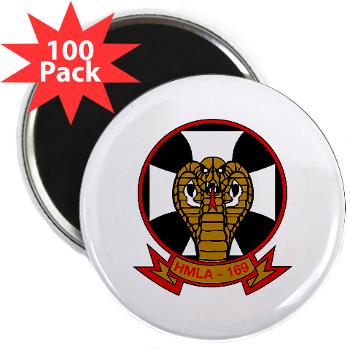 MLAHS169 - M01 - 01 - Marine Light Attack Helicopter Squadron 169 - 2.25" Magnet (100 pack) - Click Image to Close