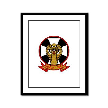 MLAHS169 - M01 - 02 - Marine Light Attack Helicopter Squadron 169 - Framed Panel Print - Click Image to Close