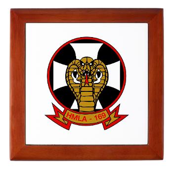 MLAHS169 - M01 - 03 - Marine Light Attack Helicopter Squadron 169 - Keepsake Box - Click Image to Close