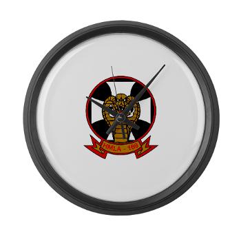 MLAHS169 - M01 - 03 - Marine Light Attack Helicopter Squadron 169 - Large Wall Clock - Click Image to Close