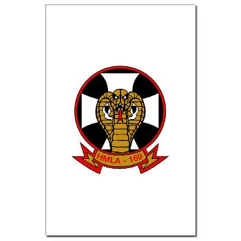 MLAHS169 - M01 - 02 - Marine Light Attack Helicopter Squadron 169 - Mini Poster Print - Click Image to Close