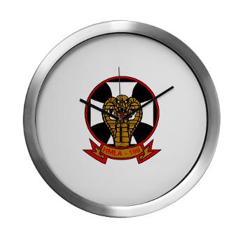 MLAHS169 - M01 - 03 - Marine Light Attack Helicopter Squadron 169 - Modern Wall Clock
