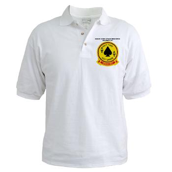 MLAHS267 - A01 - 04 - Marine Lt Atk Helicopter Squadron 267 with Text Golf Shirt