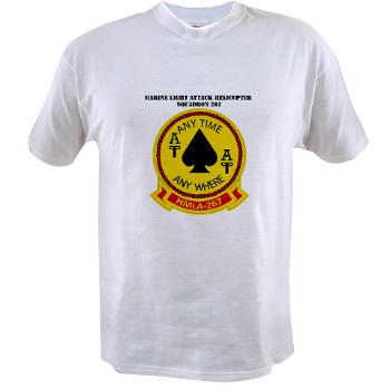 MLAHS267 - A01 - 04 - Marine Lt Atk Helicopter Squadron 267 with Text Value T-Shirt