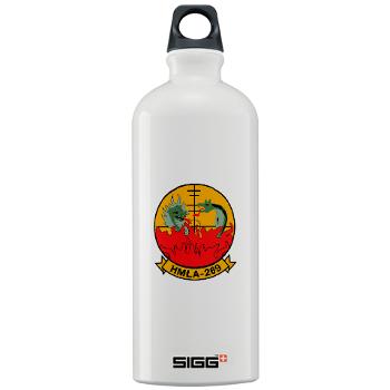 MLAHS269 - M01 - 03 - Marine Light Attack Helicopter Squadron 269 (HMLA-269) - Sigg Water Bottle 1.0L - Click Image to Close