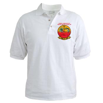 MLAHS269 - A01 - 04 - Marine Light Attack Helicopter Squadron 269 (HMLA-269) with Text - Golf Shirt - Click Image to Close