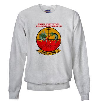 MLAHS269 - A01 - 03 - Marine Light Attack Helicopter Squadron 269 (HMLA-269) with Text - Sweatshirt