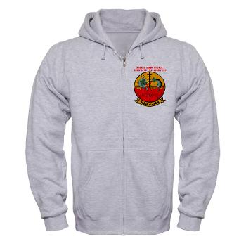 MLAHS269 - A01 - 03 - Marine Light Attack Helicopter Squadron 269 (HMLA-269) with Text - Zip Hoodie - Click Image to Close