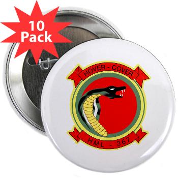 MLAHS367 - M01 - 01 - Marine Lt Atk Helicopter Squadron 367 2.25" Button (10 pack)