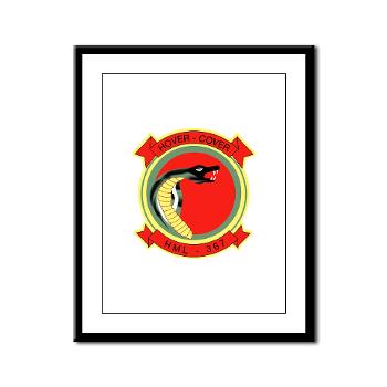 MLAHS367 - M01 - 02 - Marine Lt Atk Helicopter Squadron 367 Framed Panel Print - Click Image to Close