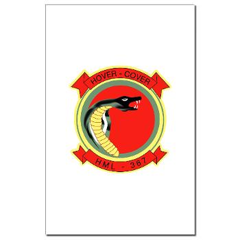 MLAHS367 - M01 - 02 - Marine Lt Atk Helicopter Squadron 367 Mini Poster Print