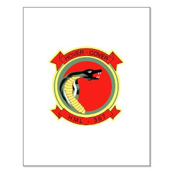 MLAHS367 - M01 - 02 - Marine Lt Atk Helicopter Squadron 367 Small Poster