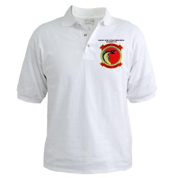 MLAHS367 - A01 - 04 - Marine Lt Atk Helicopter Squadron 367 with Text Golf Shirt