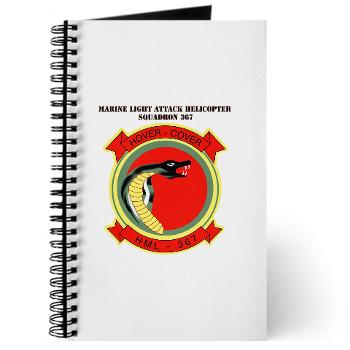 MLAHS367 - M01 - 02 - Marine Lt Atk Helicopter Squadron 367 with Text Journal