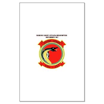MLAHS367 - M01 - 02 - Marine Lt Atk Helicopter Squadron 367 with Text Large Poster