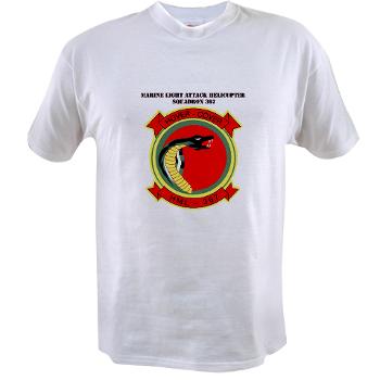 MLAHS367 - A01 - 04 - Marine Lt Atk Helicopter Squadron 367 with Text Value T-Shirt