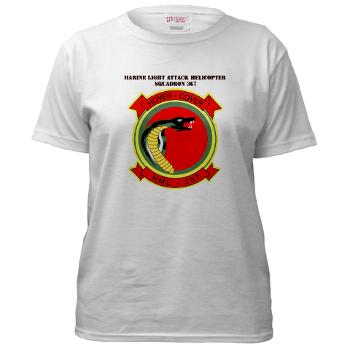 MLAHS367 - A01 - 04 - Marine Lt Atk Helicopter Squadron 367 with Text Women's T-Shirt
