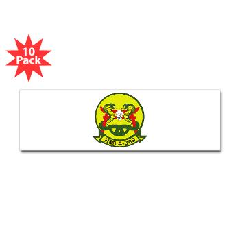 MLAHS369 - M01 - 01 - Marine Lt Atk Helicopter Squadron 369 Sticker (Bumper 10 pk) - Click Image to Close
