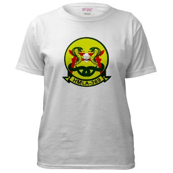 MLAHS369 - A01 - 04 - Marine Lt Atk Helicopter Squadron 369 Women's T-Shirt - Click Image to Close