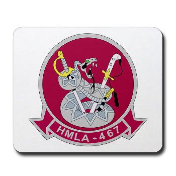 MLAHS467 - M01 - 03 - Marine Light Attack Helicopter Squadron 467 (HMLA-467) - Mousepad - Click Image to Close