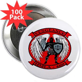 MLAHS469 - M01 - 01 - Marine Light Attack Helicopter Squadron 469 - 2.25" Button (100 pack)