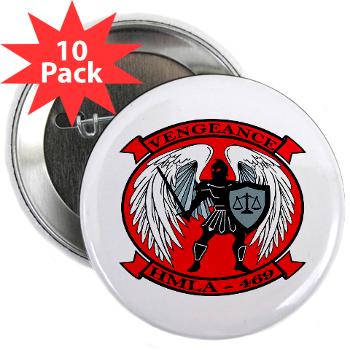 MLAHS469 - M01 - 01 - Marine Light Attack Helicopter Squadron 469 - 2.25" Button (10 pack)