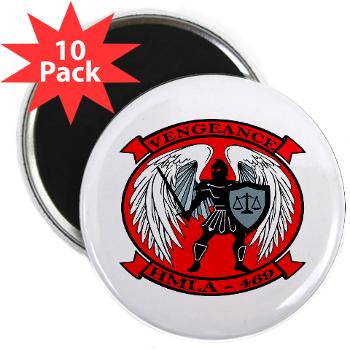 MLAHS469 - M01 - 01 - Marine Light Attack Helicopter Squadron 469 - 2.25" Magnet (10 pack) - Click Image to Close