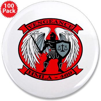 MLAHS469 - M01 - 01 - Marine Light Attack Helicopter Squadron 469 - 3.5" Button (100 pack)