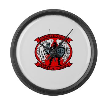MLAHS469 - M01 - 03 - Marine Light Attack Helicopter Squadron 469 - Large Wall Clock