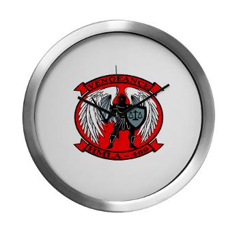 MLAHS469 - M01 - 03 - Marine Light Attack Helicopter Squadron 469 - Modern Wall Clock - Click Image to Close