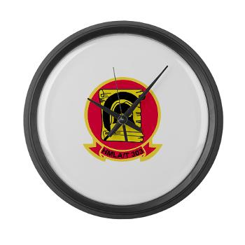 MLATS303 - M01 - 03 - Marine Lt Atk Training Squadron 303 - Large Wall Clock - Click Image to Close