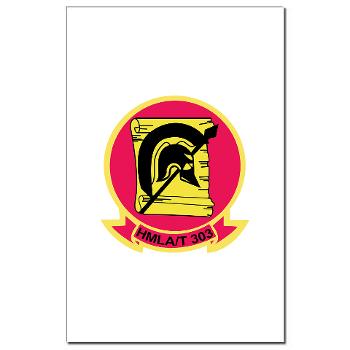 MLATS303 - M01 - 02 - Marine Lt Atk Training Squadron 303 - Mini Poster Print