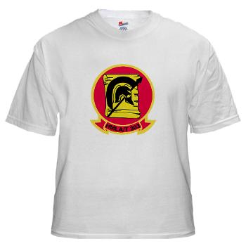 MLATS303 - A01 - 04 - Marine Lt Atk Training Squadron 303 - White T-Shirt