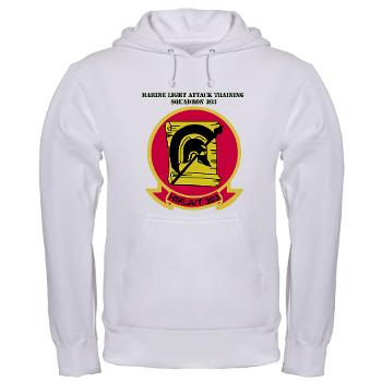 MLATS303 - A01 - 03 - Marine Lt Atk Training Squadron 303 with Text - Hooded Sweatshirt