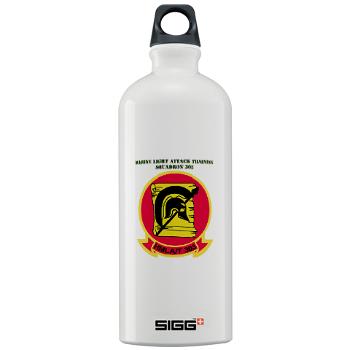 MLATS303 - M01 - 03 - Marine Lt Atk Training Squadron 303 with Text - Sigg Water Bottle 1.0L
