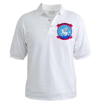 MMHS163 - A01 - 04 - Marine Medium Helicopter Squadron 163 - Golf Shirt - Click Image to Close