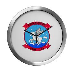 MMHS163 - M01 - 03 - Marine Medium Helicopter Squadron 163 - Modern Wall Clock - Click Image to Close
