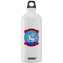 MMHS163 - M01 - 03 - Marine Medium Helicopter Squadron 163 - Sigg Water Bottle 1.0L - Click Image to Close