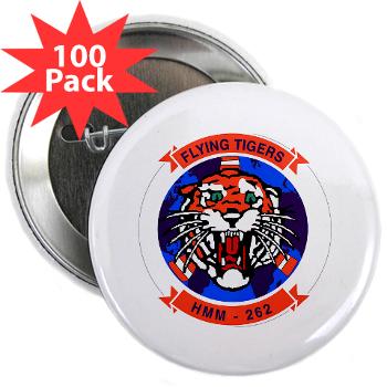 MMHS262 - M01 - 01 - Marine Medium Helicopter Squadron 262 2.25" Button (100 pack) - Click Image to Close