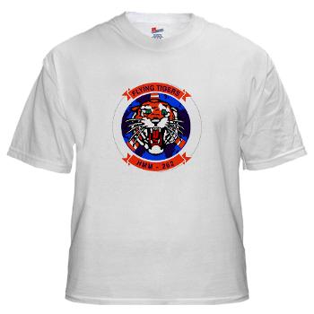 MMHS262 - A01 - 04 - Marine Medium Helicopter Squadron 262 White T-Shirt - Click Image to Close