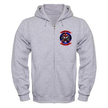 MMHS262 - A01 - 03 - Marine Medium Helicopter Squadron 262 Zip Hoodie - Click Image to Close